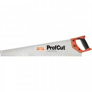 image of Bahco ProfCut Hand Saw for Plasterboard and Wooden Boards 24" / 600mm 7tpi