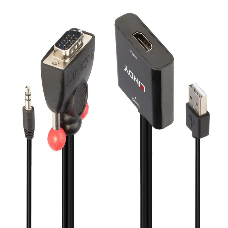 Image of Lindy Lindy VGA and Audio to HDMI Converter 38284