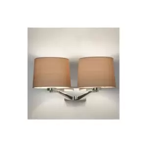 Image of Astro Montclair - 2 Light Indoor Twin Wall Light Polished Chrome (Shade Not Included), E27
