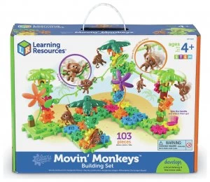 Image of Learning Resources Gears Gears Gears Movin Monkeys.