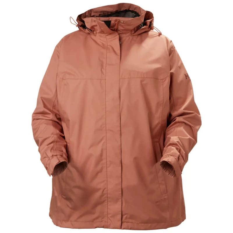 Image of Helly Hansen Womens waterproof jacket Helly Hansen Aden Plus Marron Female 1X