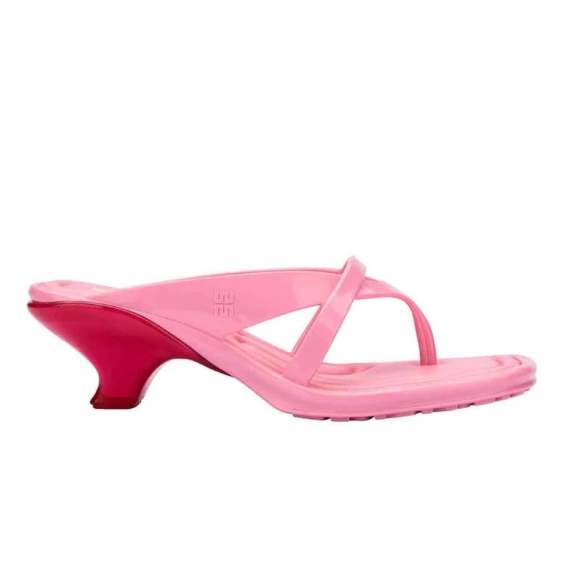 Image of Melissa Shoes Womens Layla Heels in Light Pink Size: 5 Light Pink Female 5