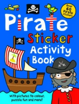 Image of Pirate Sticker Activity Book by Roger Priddy Book