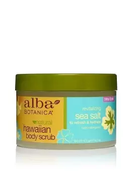 image of Alba Botanica Natural Hawaiian Sea Salt Body Scrub 410g