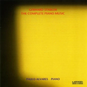 image of Gerhard Stabler - Complete Piano Music, The (Alvares) CD