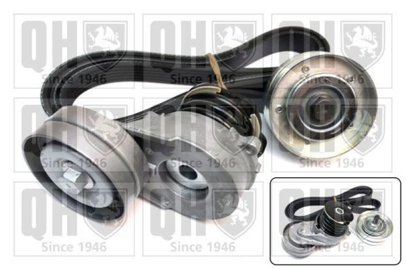 Image of QUINTON HAZELL V-Ribbed Belt Set QUINTON HAZELL QDK145