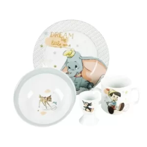 image of Disney Dumbo, Pinocchio, Thumper & Bambi Crockery Set