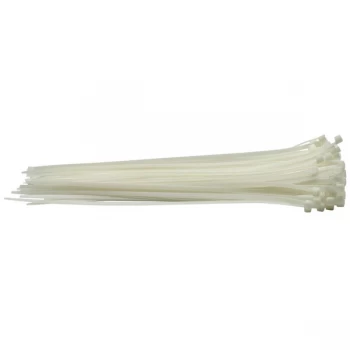 Image of Draper 70399 White Cable Ties 4.8 x 300mm - 100pc