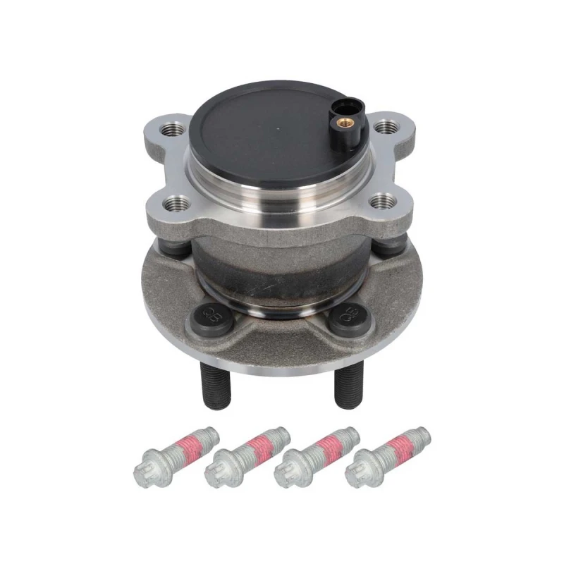 Image of MEYLE 714 752 0023 Wheel Hub MEYLE-Original: True to OE. Rear Axle, with integrated wheel bearing, with fastening/mounting material Wheel Hub (653)