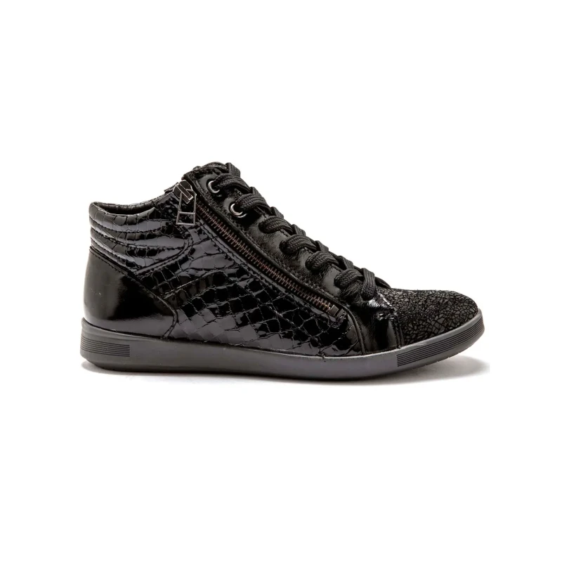 Image of Pediconfort Womens high top Trainers Pediconfort Noir Female 35