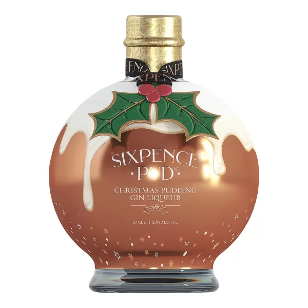 Image of Sixpence Pud Christmas Pudding Gin Liqueur 500ml