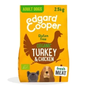 image of Edgard and Cooper Gluten Free with Turkey and Chicken Dry Dog Food 2.5kg