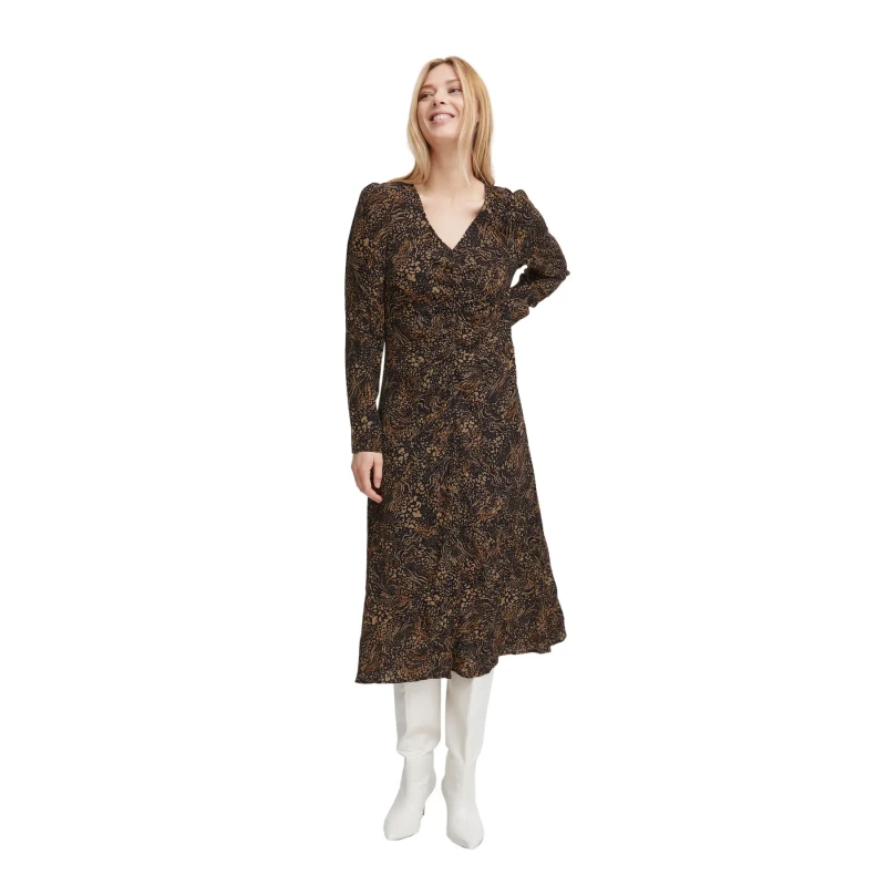 Image of b.Young Womens tight dress b.young Flouri Noir Female 34