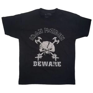 Image of Iron Maiden - Beware Kids 11 - 12 Years T-Shirt - Black