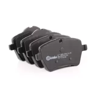 Image of BREMBO BRAKE PAD SET OF 4 P06051