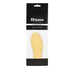 image of Dune London Leather Insole - Yellow