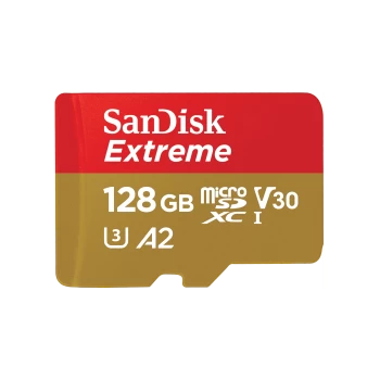 Image of SanDisk Extreme MicroSDXC UHS-I Card - 128GB - SDSQXA1-128G-GN6GN