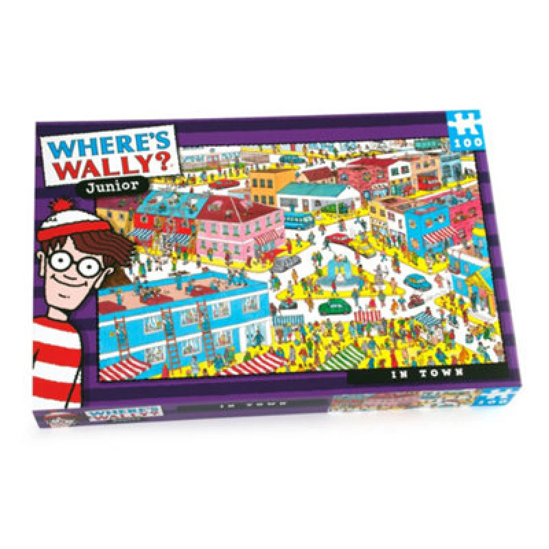 Image of Paul Lamond Games Where's Wally In Town 100Pc Puzzle - Brand New And Sealed