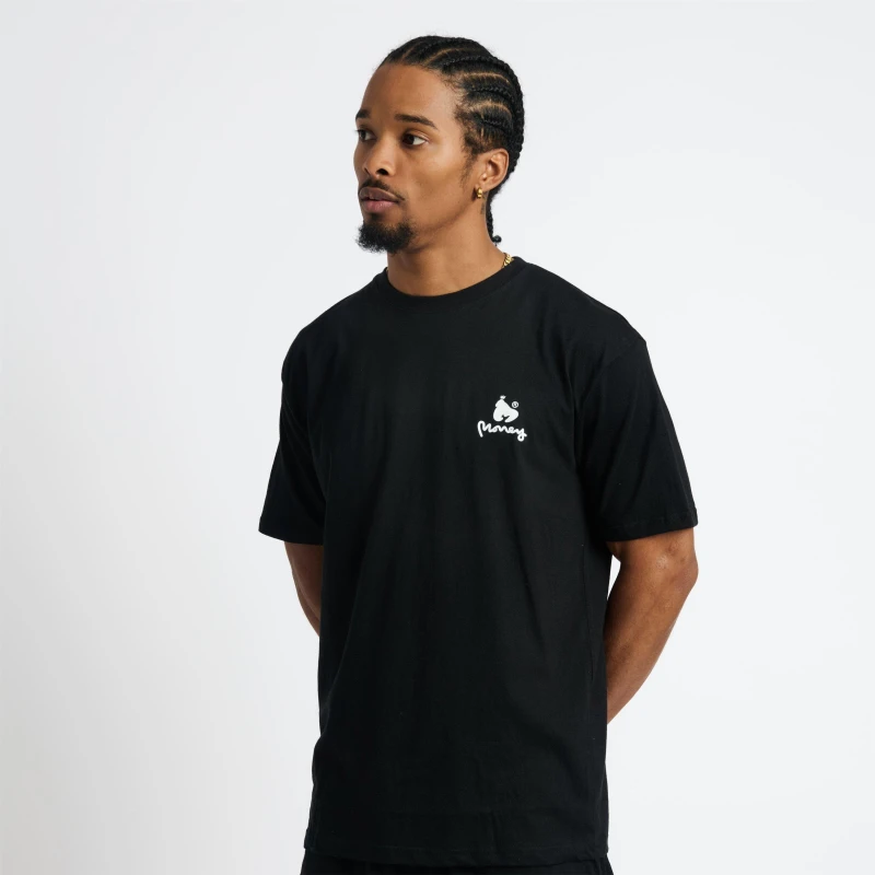 Image of Money Lounger Ape Tee - Black S