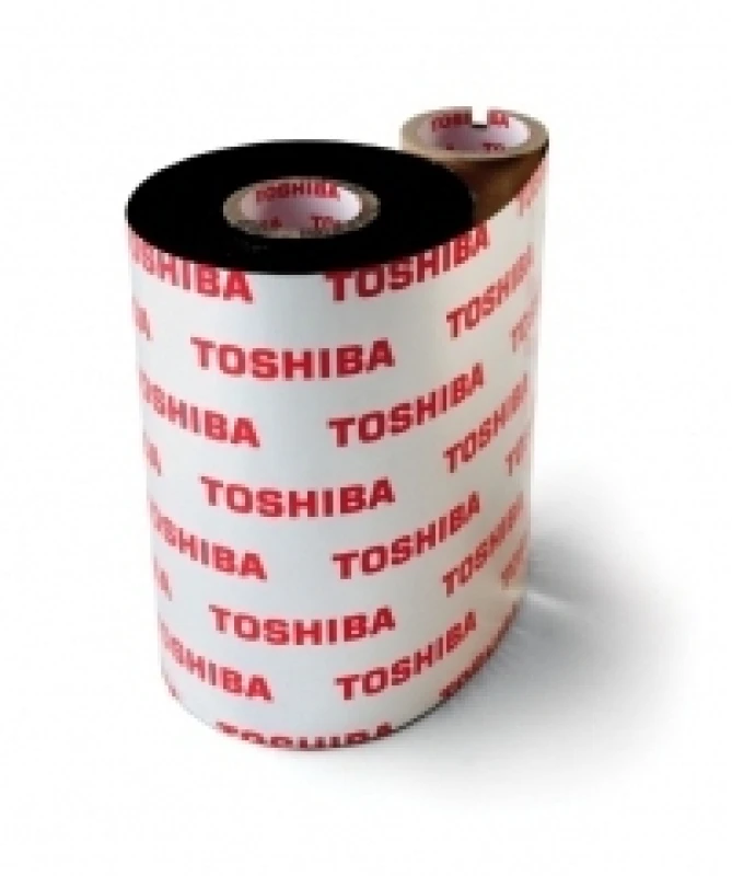 Image of Toshiba BX760055AG2 Thermal-transfer roll Black wax resin 55mm x 600m