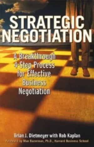Image of Strategic negotiation by Brian J Dietmeyer