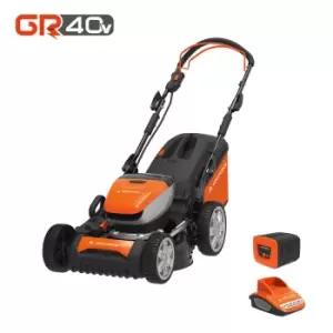 image of Yard Force LM G46E 40V 46cm Self-Propelled Cordless Lawnmower