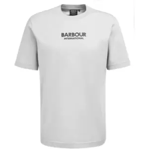 Image of Barbour International Formula T-Shirt - Silver