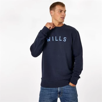 image of Jack Wills Oswald Crew Neck Sweatshirt - Blue