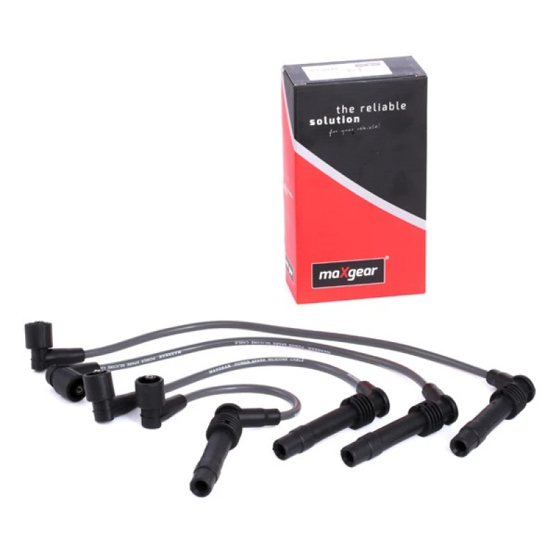 Image of MAXGEAR 53-0041 Ignition Lead Set Number of circuits: 4 Ignition Cable Kit (685)