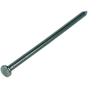 Wickes 25mm Bright Round Wire Nails - 400g