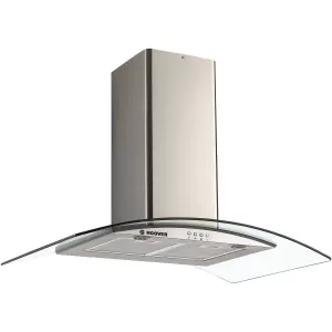 Image of Hoover HGM900X 90cm Chimney Cooker Hood