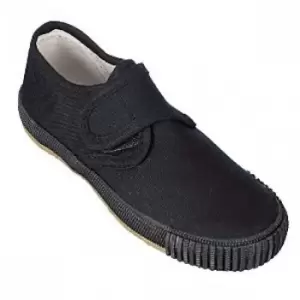 Image of Carta Sport Unisex Adult Plimsolls (7 UK) (Black)