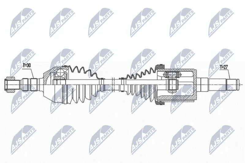 Image of NTY Drive shaft NTY NPW-DW-049