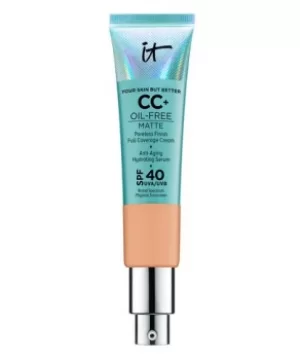 image of IT Cosmetics Your Skin But Better CC+ Oil-Free Matte with SPF 40 Neutral Tan