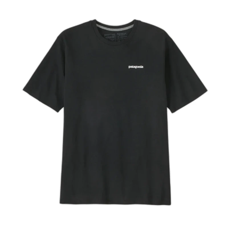 Image of T-Shirt Patagonia P-6 Logo Noir Male 2XL