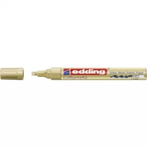 Image of Edding 4-755053 E-755 Paint marker Gold 1 mm, 4mm /pack