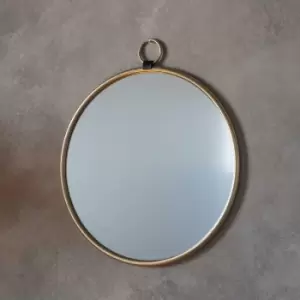 Image of Gallery Direct Bayswater Gold Round Mirror