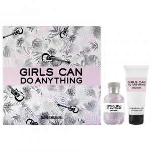 image of Zadig & Voltaire Girls Can Do Anything Geschenkset 50ml Eau de Parfum + 75ml Body Lotion