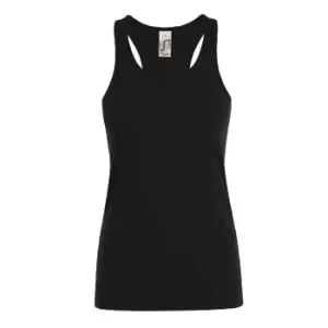 Image of SOLS Womens/Ladies Justin Sleeveless Vest (M) (Black)