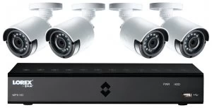 Image of Lorex 8 Channel 1080p 1TB DVR and 4 Camera CCTV