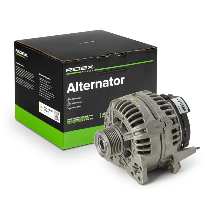 Image of RIDEX REMAN Alternator RIDEX REMAN 4G1558R