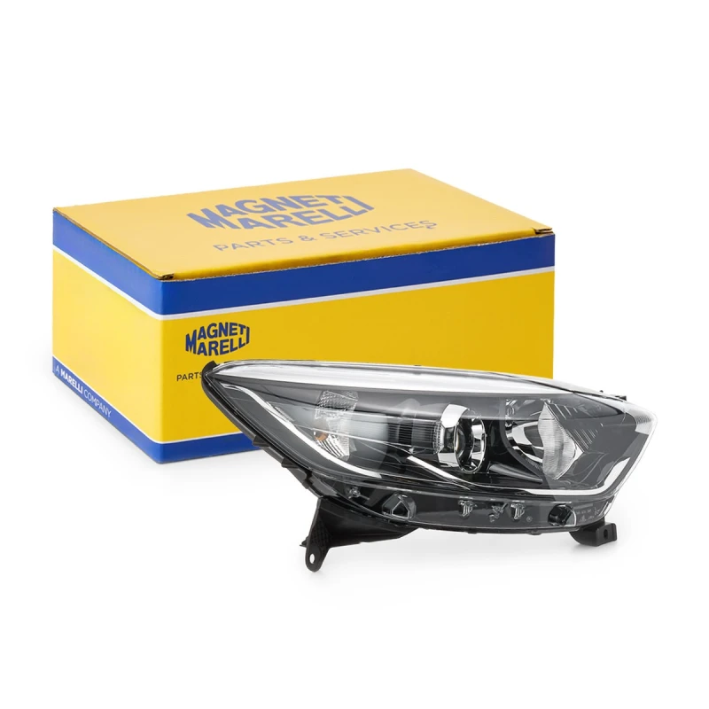 Image of MAGNETI MARELLI 711307024451 Headlights H1/H1, Right, without bulbs, Halogen Headlight (259)