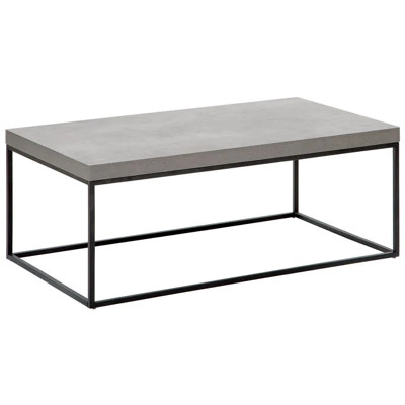 Image of Beliani Coffee Table Delano Grey Concrete Effect
