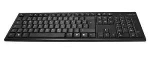 LogiLink ID0104 keyboard RF Wireless QWERTZ Black