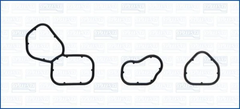 Image of AJUSA Gasket Set, oil cooler AJUSA 77010600