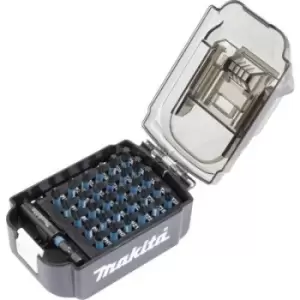 Image of Makita Impact Black E-03084 Bit set Pozidriv, Phillips, Star incl. bit holder