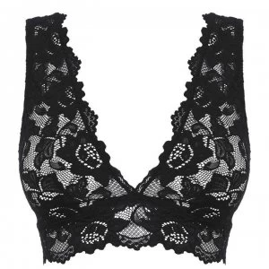 Figleaves Millie Lace Bralette - black