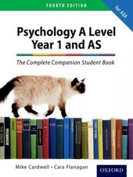 Image of The Complete Companion for Aqa Psychology. As and Year 1 Student Book by Mike Cardwell Paperback