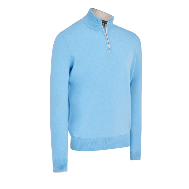 Image of Callaway Mens Pullover Jumper Marina/Wheat male Small