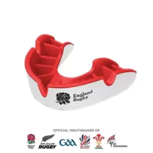 Image of Opro Self-Fit Silver Level Mouth Guard - White